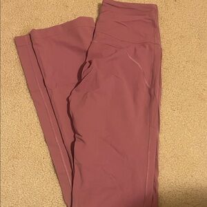 lululemon athletica Flare Pink Leggings